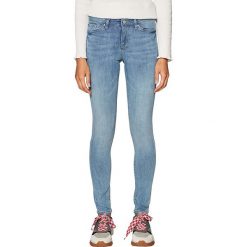 Dżinsy - Skinny fit - w kolorze błękitnym. Niebieskie jeansy damskie Esprit, l. W wyprzedaży za 99,95 zł.