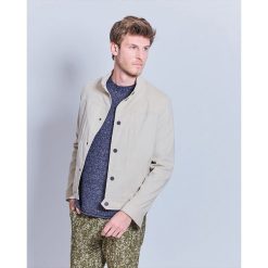 Kurtka w kolorze beżowym. Brązowe płaszcze męskie Cacharel, s, z bawełny, klasyczne. W wyprzedaży za 529,95 zł.