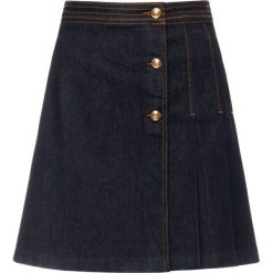 Spódnica jeansowa Tory Burch 56589. Niebieskie spódniczki damskie Tory Burch, bez wzorów, z elastanu. W wyprzedaży za 499,00 zł.