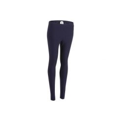 Legginsy Slim Gym & Pilates Salto 100 damskie. Niebieskie legginsy damskie NYAMBA, xs, z elastanu. Za 19,99 zł.