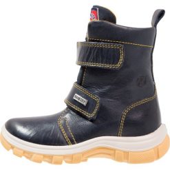 Naturino NATURINO URAL Śniegowce bleu/mais. Niebieskie buty zimowe chłopięce marki Naturino, z materiału. W wyprzedaży za 367,20 zł.