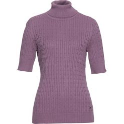 Sweter z golfem bonprix matowy lawendowy. Fioletowe swetry damskie bonprix. Za 109,99 zł.