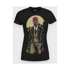 Koszulka Deadpool Gentleman. T-shirty chłopięce MegaKoszulki, bez wzorów, z bawełny, bez rękawów. Za 49,90 zł.
