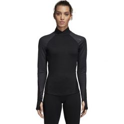 DAMSKA KOSZULKA ALPHASKIN CLIMAWARM (M). Koszulki damskie Adidas, m, bez wzorów, z elastanu, z golfem. W wyprzedaży za 189,99 zł.
