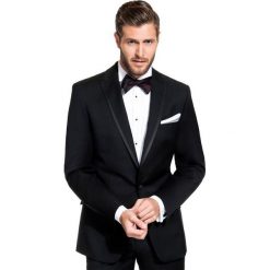 Marynarka SERAFINO 1 15-09M1BO. Czarne marynarki męskie Giacomo Conti, s, bez wzorów, z wełny, eleganckie. Za 1099,00 zł.
