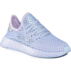 Buty adidas - Deerupt Runner W EF5383 Prptnt/Silvmt/Periwi. Fioletowe buty sportowe damskie Adidas, bez wzorów, z tworzywa sztucznego, sportowe. Za 399,00 zł.