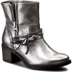 Botki ANN MEX - 7889 11SRD Jasne Srebro. Czarne botki damskie skórzane marki Ann Mex. Za 389,00 zł.
