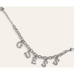 Guess Jeans - Bransoletka. Szare bransoletki damskie Guess Jeans, z jeansu, metalowe. W wyprzedaży za 149,90 zł.