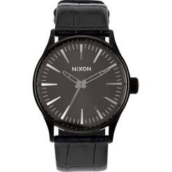 Zegarki męskie: Zegarek męski Black Gator Nixon Sentry 38 Leather A3771886