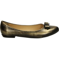 Baleriny - 1552202 ORO. Brązowe baleriny damskie marki Venezia, ze skóry. Za 159,00 zł.