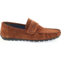 Mokasyny camel zamsz Nikopol 1688. Brązowe mokasyny męskie Nikopol, ze skóry. Za 229,00 zł.