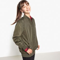 Kurtka o kroju teddy 10-16 lat. Brązowe kurtki chłopięce marki La Redoute Collections. Za 126,38 zł.