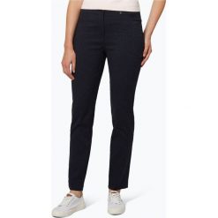 Anna Montana - Spodnie damskie – Cheri Cervia, niebieski. Niebieskie spodnie damskie Anna Montana, s, z żakardem. Za 179,95 zł.
