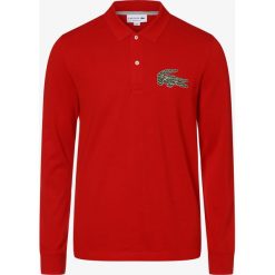 Lacoste - Męska koszulka polo, czerwony. Czerwone koszulki męskie Lacoste, s, z aplikacjami, eleganckie, polo, bez rękawów. Za 699,95 zł.