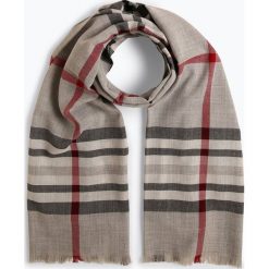 Fraas - Szalik damski, szary. Szare szaliki damskie marki Fraas, w kratkę. Za 129,95 zł.