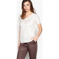 T-shirty damskie: Wzorzysty t-shirt z krótkim rękawem