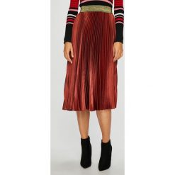Silvian Heach - Spódnica. Brązowe spódniczki marki Silvian Heach, s, z elastanu, klasyczne, z standardowym stanem, midi. W wyprzedaży za 299,90 zł.