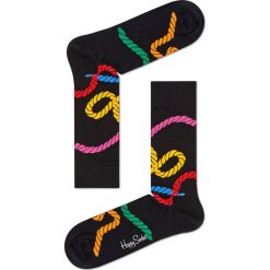 Happy Socks - Skarpetki Rope. Czarne bez kategorii marki Happy Socks, z elastanu. Za 39,90 zł.