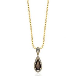 PROMOCJA Wisiorek - , Diament 0,09ct. Żółte łańcuszki męskie marki W.KRUK, złote. W wyprzedaży za 649,00 zł.