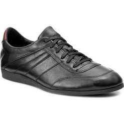Półbuty GINO ROSSI - Alan MPV988-X99-XBXB-9977-T 99/83. Czarne półbuty męskie Gino Rossi, na co dzień, bez wzorów, ze skóry, eleganckie, bez zapięcia. W wyprzedaży za 219,00 zł.