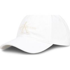 Czapka z daszkiem CALVIN KLEIN JEANS - J Monogram Cap M K50K504561 107. Białe czapki damskie Calvin Klein Jeans, bez wzorów, z bawełny. Za 159,00 zł.