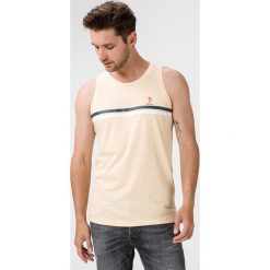 Jack & Jones Venice Podkoszulek Żółty. Żółte podkoszulki męskie Jack & Jones, s, z nadrukiem, z bawełny, bez rękawów. Za 57,95 zł.