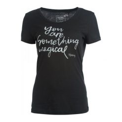 Mustang Damska Koszulka Black Marble S Czarna. Czarne t-shirty damskie marki Mustang, s, z napisami. Za 55,00 zł.