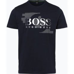T-shirty męskie z nadrukiem: BOSS Athleisure – T-shirt męski – Tee 1, niebieski