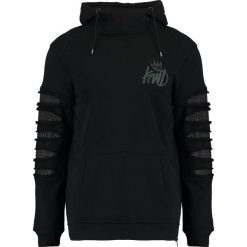 Bluzy męskie: Kings Will Dream SNAKE RIPS MARLOW HOOD Bluza black