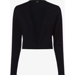 S.Oliver BLACK LABEL - Bolerko damskie, niebieski. Niebieskie bolerka i narzutki damskie s.Oliver BLACK LABEL, s, bez wzorów, bez rękawów. Za 259,95 zł.