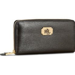 Portfele damskie: Duży Portfel Damski LAUREN RALPH LAUREN – Lrl Zip Wallet N79 L7885 AR032 XW0E1 Black