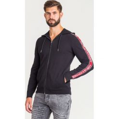 SWETER Armani Exchange. Czarne swetry męskie s, z kapturem. Za 335,40 zł.