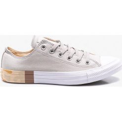 Converse - Tenisówki. Szare tenisówki męskie marki Converse, z materiału, na sznurówki. W wyprzedaży za 239,90 zł.