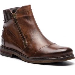 Kozaki BUGATTI - 311-60233-3000-6100 Dark Brown. Brązowe buty zimowe męskie Bugatti, z materiału. W wyprzedaży za 339,00 zł.
