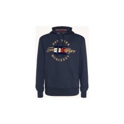 Bluzy Tommy Hilfiger MW0MW10064 ICON ARTWORK HOODY. Niebieskie bluzy męskie TOMMY HILFIGER, m, bez wzorów, bez kołnierzyka, bez rękawów, bez kaptura. Za 439,40 zł.