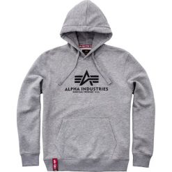 Bluza Alpha Industries Basic 178312-17 - szary. Szare bluzy męskie m. Za 210,99 zł.