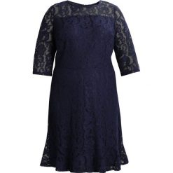 Sukienki hiszpanki: Dorothy Perkins Curve FLUTE HEM AND SLEEVE Sukienka koktajlowa navy