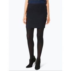 Marc Cain Essentials - Spódnica damska z dodatkiem kaszmiru – Marc Cain Essentials, niebieski. Niebieskie spódniczki damskie marki Marc Cain Essentials, bez wzorów, z wełny, eleganckie. Za 449,95 zł.