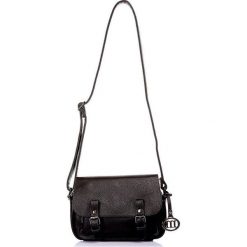 Torebki klasyczne damskie: Torebka „Cox” w kolorze czarnym – 26 x 21 x 7 cm