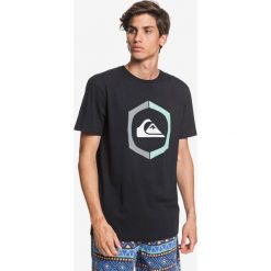 Quiksilver Sure Thing Koszulka Czarny. Czarne podkoszulki męskie Quiksilver, xl, z nadrukiem, z bawełny, z krótkim rękawem. Za 114,95 zł.