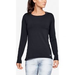 Under Armour HeatGear® Koszulka Czarny. Czarne koszulki damskie Under Armour, s, bez wzorów, z elastanu, bez kołnierzyka, z długim rękawem. Za 154,95 zł.