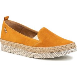 Espadryle MACIEJKA - 02966-27/00-5 Musztarda. Żółte espadryle damskie Maciejka, ze skóry. Za 239,00 zł.