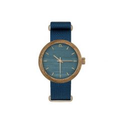Drewniany zegarek damski new hoop 38 n064. Niebieskie zegarki damskie marki Neatbrand. Za 599,00 zł.