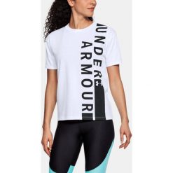 Bluzki damskie: Under Armour Koszulka damska Q1 FASHION SS GRAPHIC biała r. XS (1320616-100)