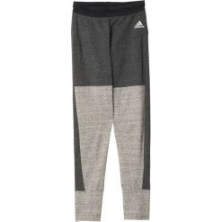 Bryczesy damskie: Adidas Spodnie Tri-Blend Tight grafitowe r. M (AY0185)