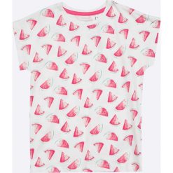 Name it - Top dziecięcy 92-128 cm. Szare topy damskie marki Name it, z bawełny, z okrągłym kołnierzem. W wyprzedaży za 24,90 zł.