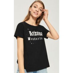 T-shirty damskie: T-shirt arizona – Czarny
