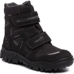 Śniegowce SUPERFIT - GORE-TEX 8-09080-06 D Schwarz/Grau. Czarne śniegowce chłopięce Superfit, bez zapięcia, gore-tex. Za 329,00 zł.