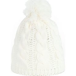 Czapka damska Ciepłe warkocze biała (cz13128). Białe czapki zimowe damskie Art of Polo. Za 32,73 zł.