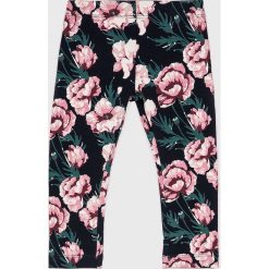 Name it - Legginsy dziecięce 86-122 cm. Niebieskie spodnie dziewczęce Name it, bez wzorów, z elastanu. Za 39,90 zł.